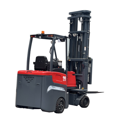 full AC system max lifting height 12.5m flexible steering electric articulated forklift for indoor and outdoor stacking