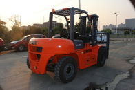 CPCD60 Diesel Powered Four Wheel Drive Forklift Max Lift Height 6000mm Automatic Transmission