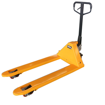 550mm/685mm 3000kg Manual Hydraulic Hand Pallet Truck With PU / Nylon Wheel
