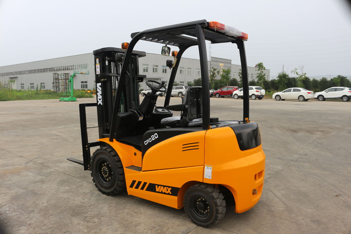CPD20 2 Ton Four Wheel Electric Warehouse Forklift Heavy Duty Warehouse Stacker Forklift